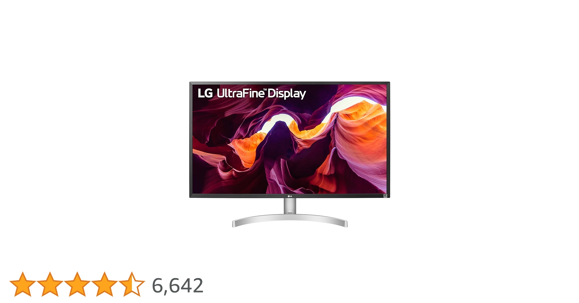 LG 27UL500-W 27-Inch UHD (3840 x 2160) IPS Monitor with Radeon